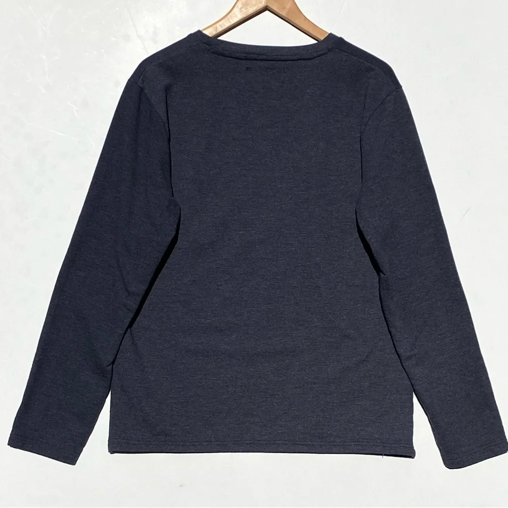 ORIGINAL PENGUIN Men’s Navy Blue Crewneck Pull Over Logo Sweatshirt Large - Picture 3 of 3